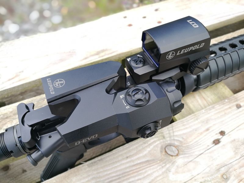 LEUPOLD D-EVO y LCO Instalados